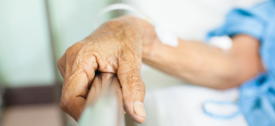old person in hospital bed concept medical negligence hospital negligence mini banner