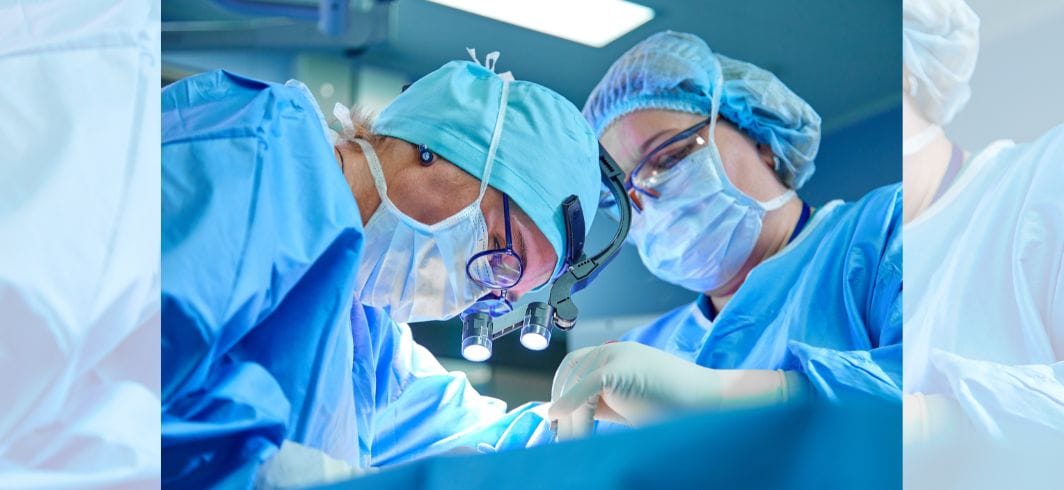 two female surgeons operating on a patient concept medical negligence hospital negligence client