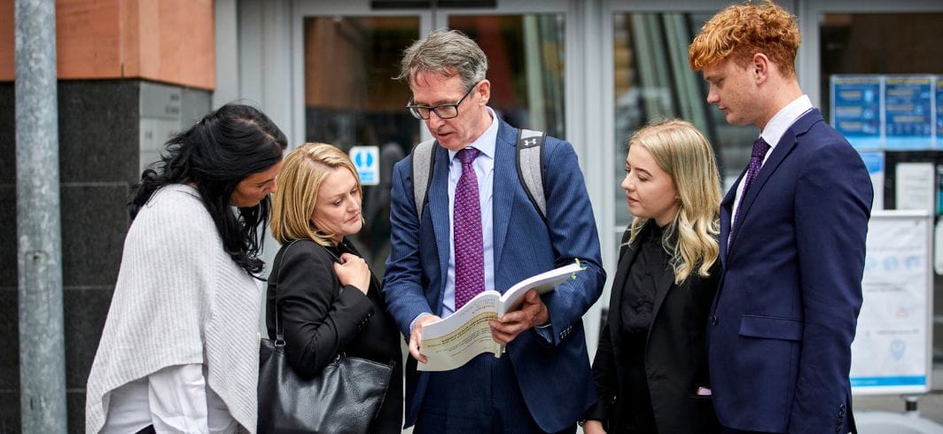 hudgell solicitors legal team assessing the volume one findings of the manchester arena inquiry