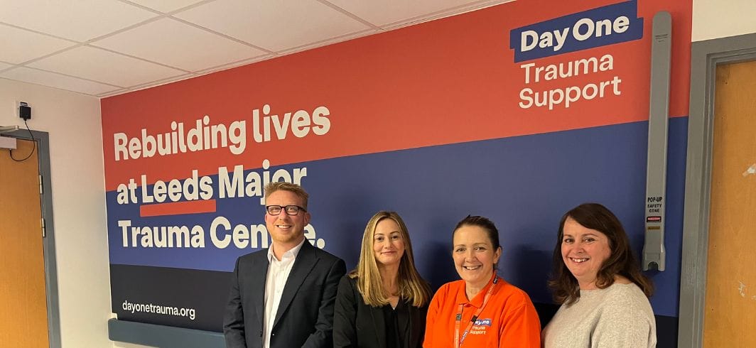 hudgell-solicitors-serious-injury-managers-samuel-mcfadyen-and-sarah-patten-at-launch-of-partnerships-with-day-one-trauma-support