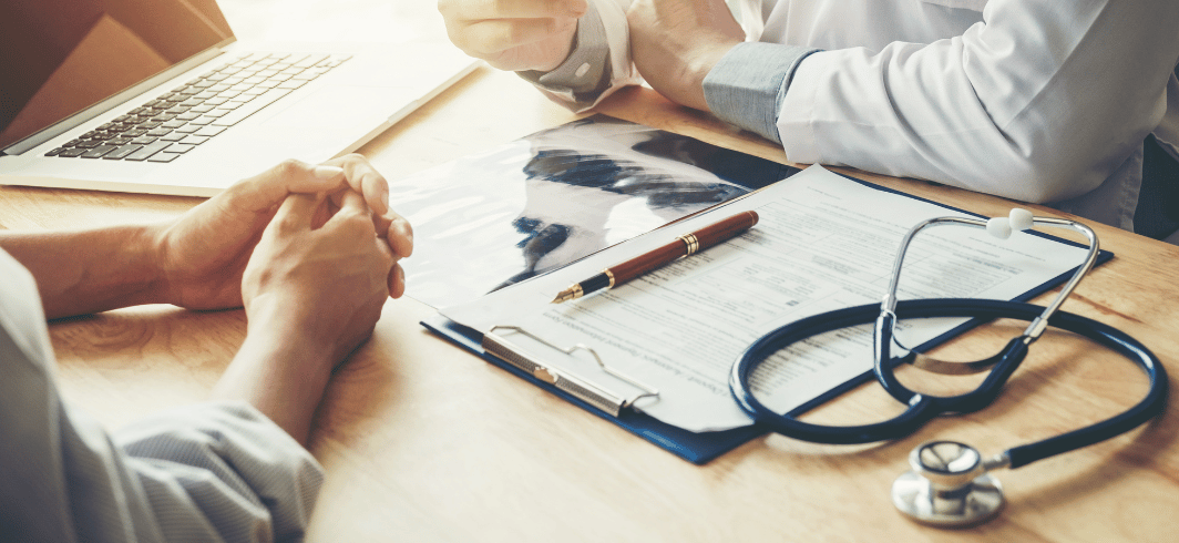 doctor with patient concept medical negligence hospital negligence feature image
