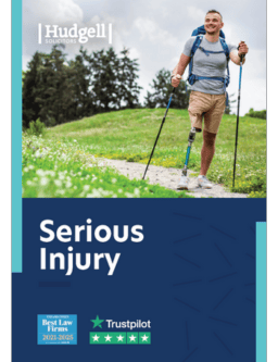 hudgell solicitors serious injury life changing handbook cover