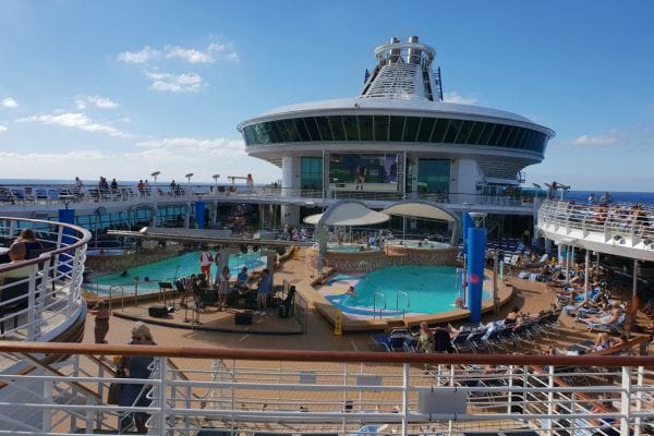 deck of a cruise ship with people enjoying themselves concept accidents at sea compensation claims