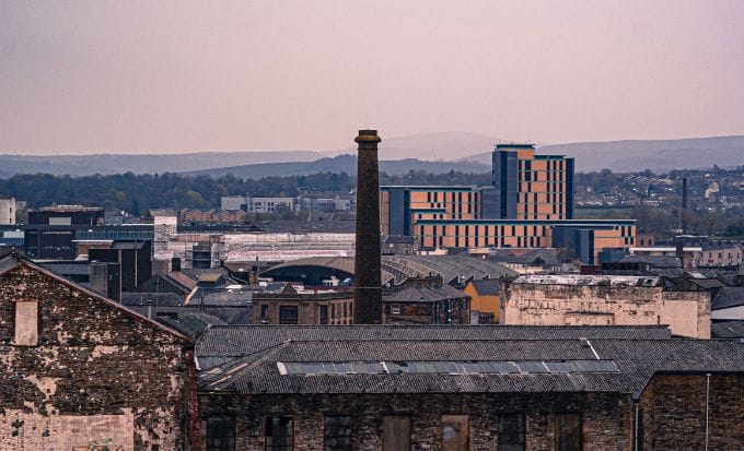 view over burnley town concept medical negligence hospital negligence dvt claims feature image