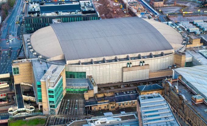 aerial view of the manchester arena concept group actions terrorism claims manchester arena feature