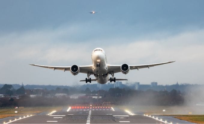 airplane taking off on a dark rainy day concept accidents abroad airplane accidents feature