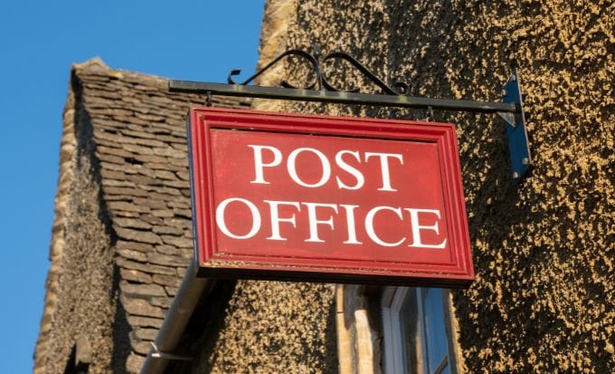 post office sign concept group actions post office capture feature