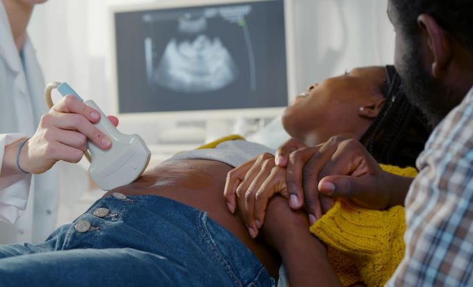 woman having a baby scan concept medical negligence cerebral palsy feature