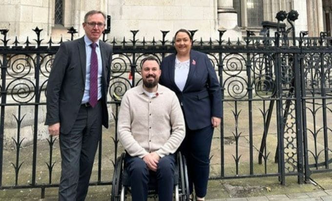 at the high court in london martin hibbert was supported by his legal team at hudgell solicitors