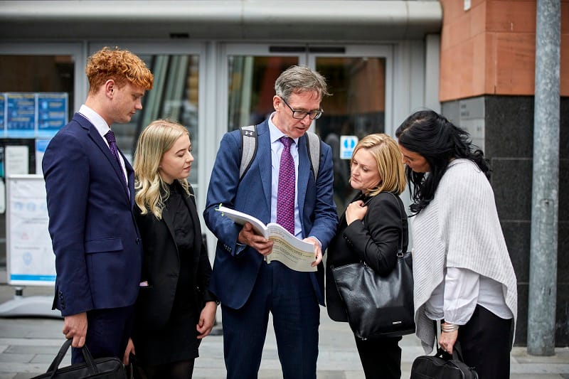 Legal team at Manchester Inquiry